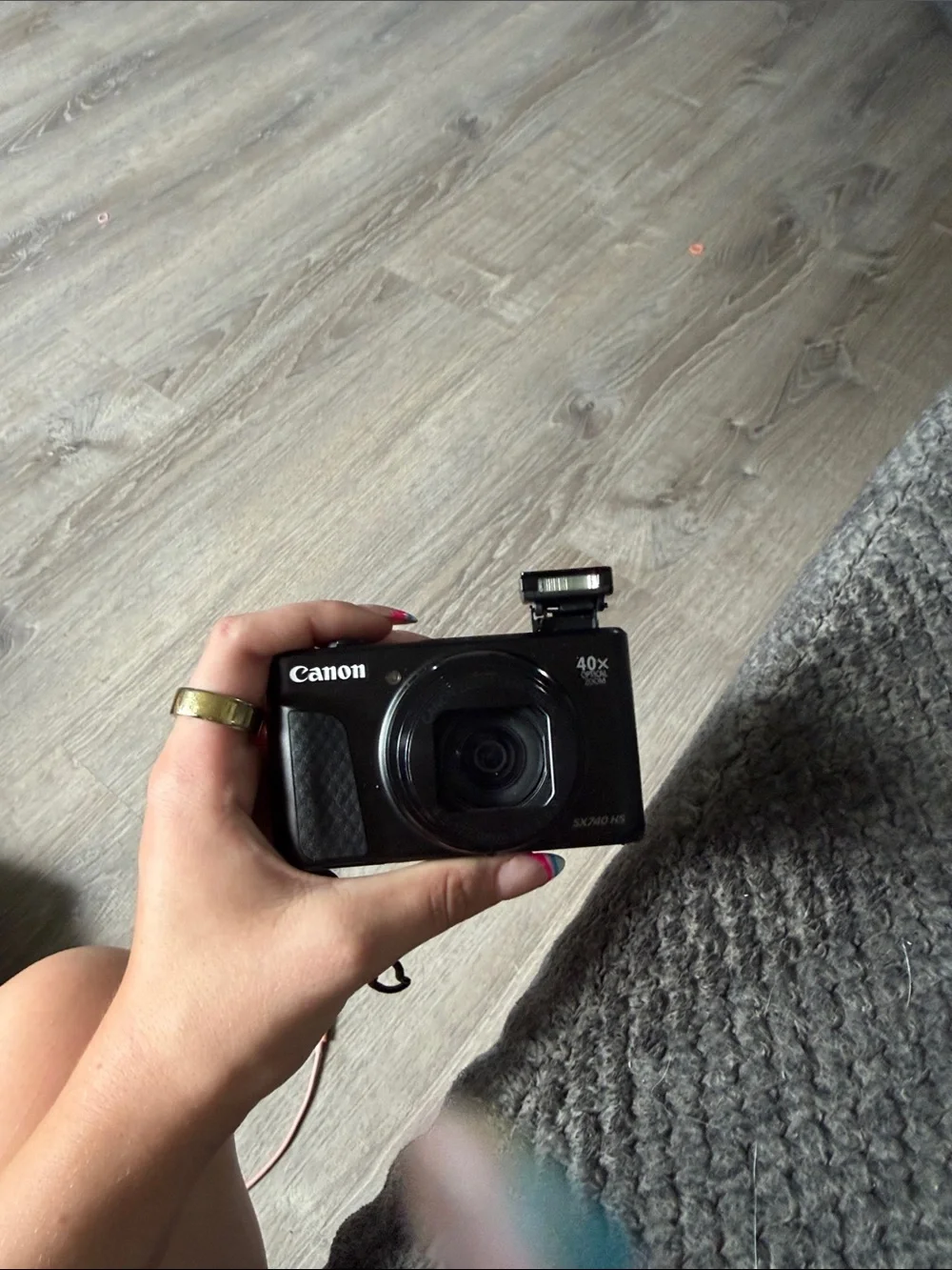 Canon PowerShot SX740 HS Compact Digital Camera - Black